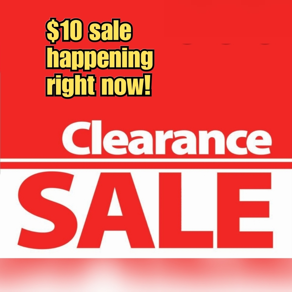 CLEARANCE!!